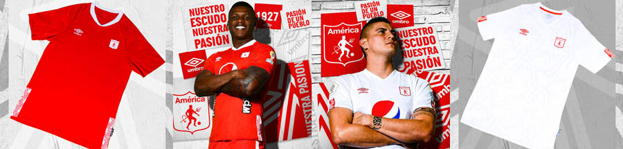 camisetas futbol America de Cali